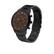 Angle. Fossil - Neutra Gen 6 Hybrid Smartwatch - Black Stainless Steel.