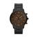 Front. Fossil - Neutra Gen 6 Hybrid Smartwatch - Black Stainless Steel.