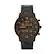Alt View 6. Fossil - Neutra Gen 6 Hybrid Smartwatch - Black Stainless Steel.