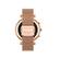 Back. Fossil - Carlie Gen 6 Hybrid Smartwatch Stainless Steel Mesh - Rose Gold.