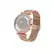 Angle. Fossil - Carlie Gen 6 Hybrid Smartwatch Stainless Steel Mesh - Rose Gold.