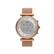 Alt View 5. Fossil - Carlie Gen 6 Hybrid Smartwatch Stainless Steel Mesh - Rose Gold.