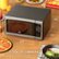 Alt View Zoom 12. Willz - 1.3 Cu. Ft. 3-in-1 Countertop Microwave Oven - Stainless steel.