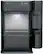 Front. GE Profile - Opal 2.0 38-lb. Portable Ice maker with Nugget Ice Production, XL 1 Gallon Side Tank and Built-in WiFi - Black Stainless.