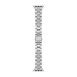 Michael Kors - Stainless Steel Band for Apple Watch, 38/40/41mm - Silver - Angle_Zoom