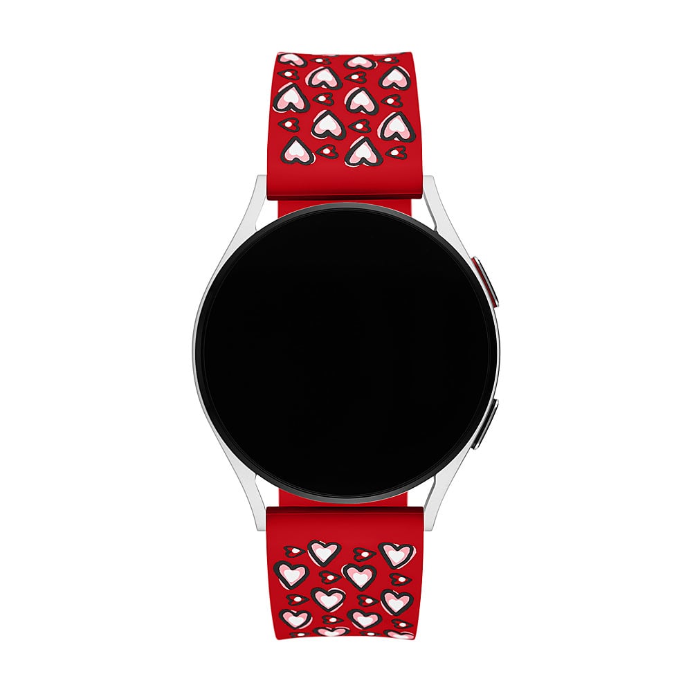 Best Buy: kate spade new york red heart print silicone band for 