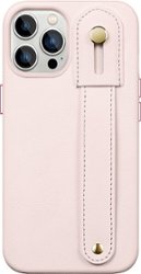 SaharaCase - FingerGrip Series Case for Apple iPhone 14 Pro Max - Light Pink - Front_Zoom