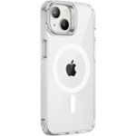 Angle Zoom. SaharaCase - Hybrid-Flex Kickstand Case for Apple iPhone 14 Plus - Clear.