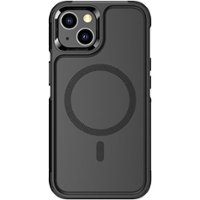 SaharaCase - Armor Series Hard Shell Case for Apple iPhone 14 Plus - Black - Front_Zoom