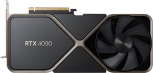 NVIDIA - GeForce RTX 4090 24GB GDDR6X Graphics Card - Titanium/Black - Front_Zoom