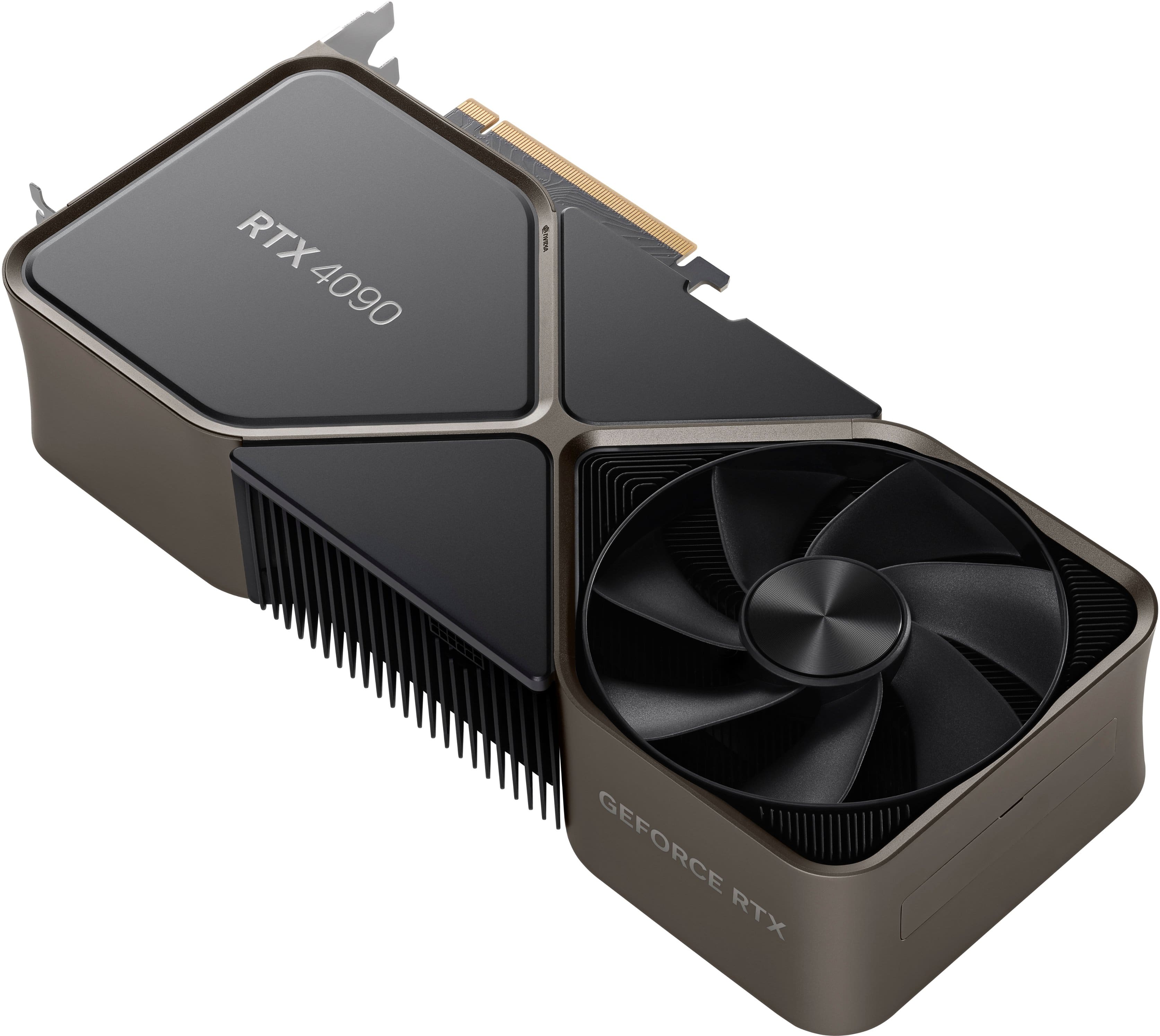 NVIDIA GeForce RTX 4090 24GB GDDR6X Graphics Card Titanium and black ...