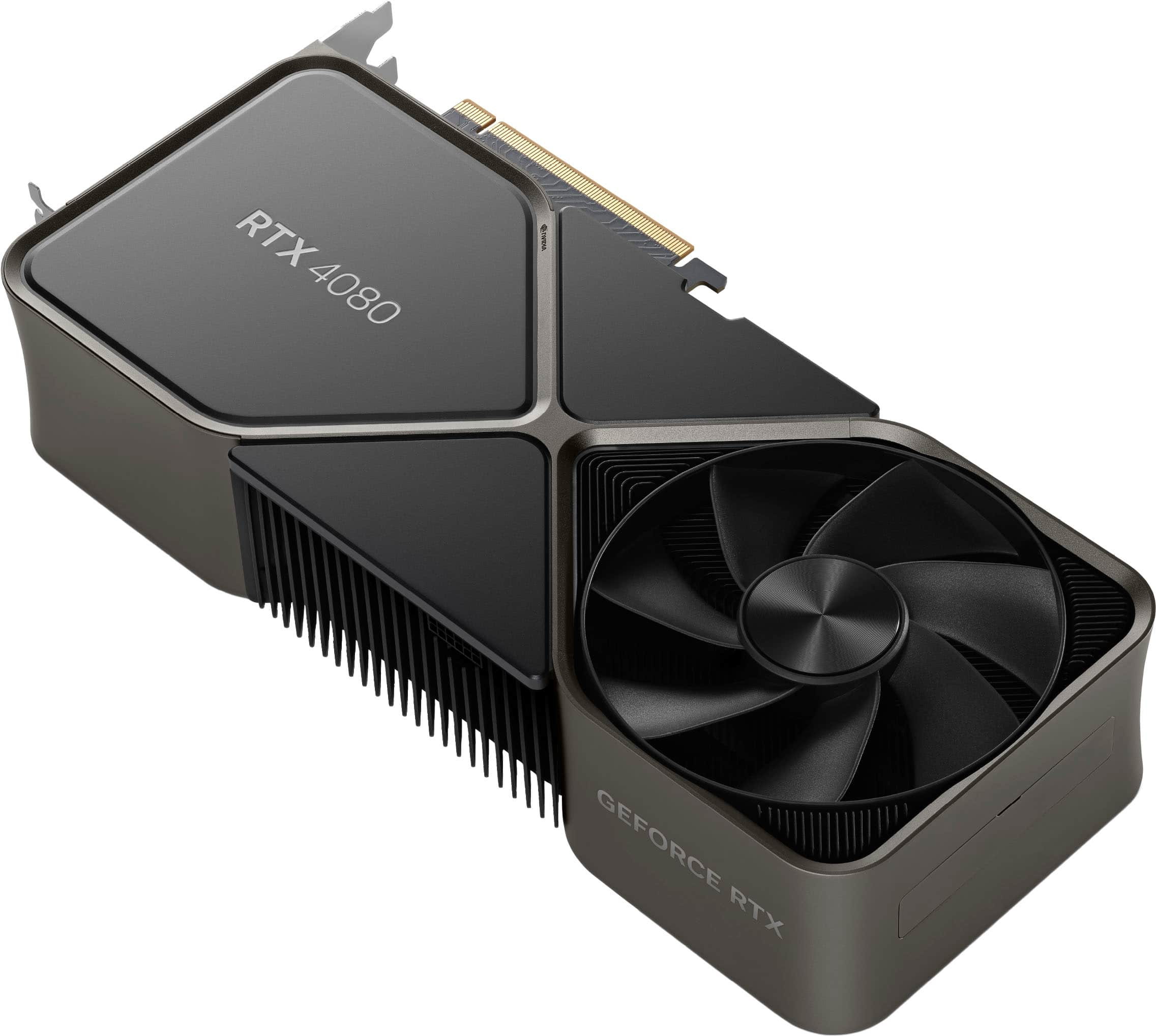 NVIDIA GeForce RTX 4080 16GB GDDR6X Graphics Card Titanium/Black  900-1G136-2560-000 - Best Buy