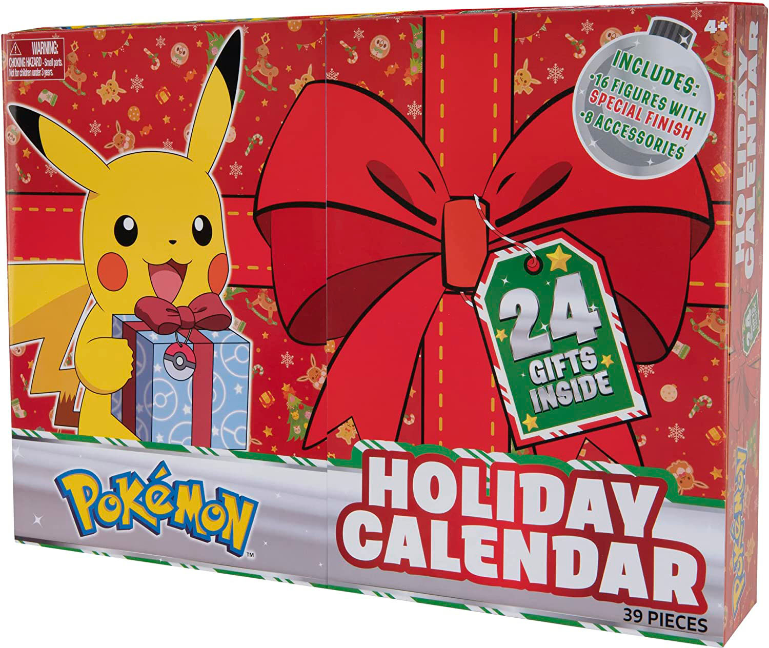 Pokemon Happy Holidays Holiday Calendar, 40 pc - Kroger