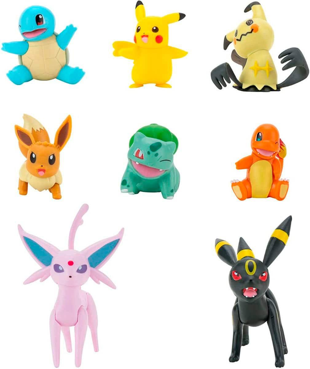 Battle figure deals multipack pokemon