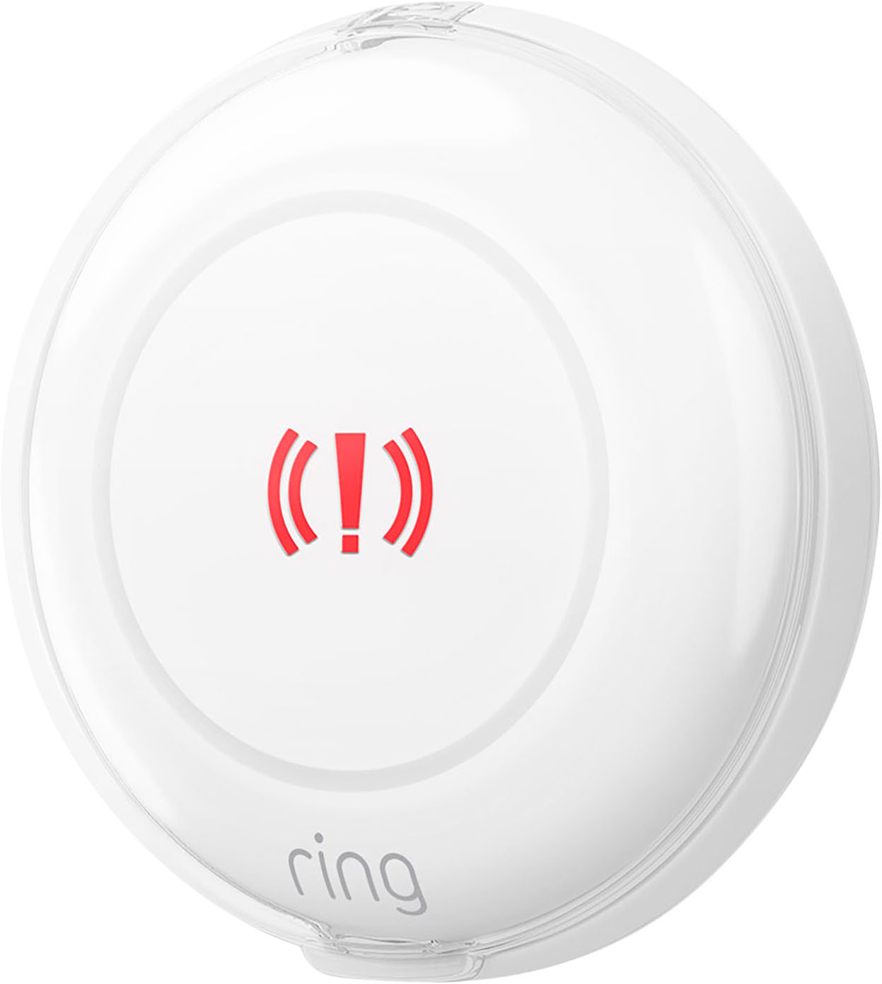 Left View: Ring - Alarm Panic Button (2nd Gen) - White