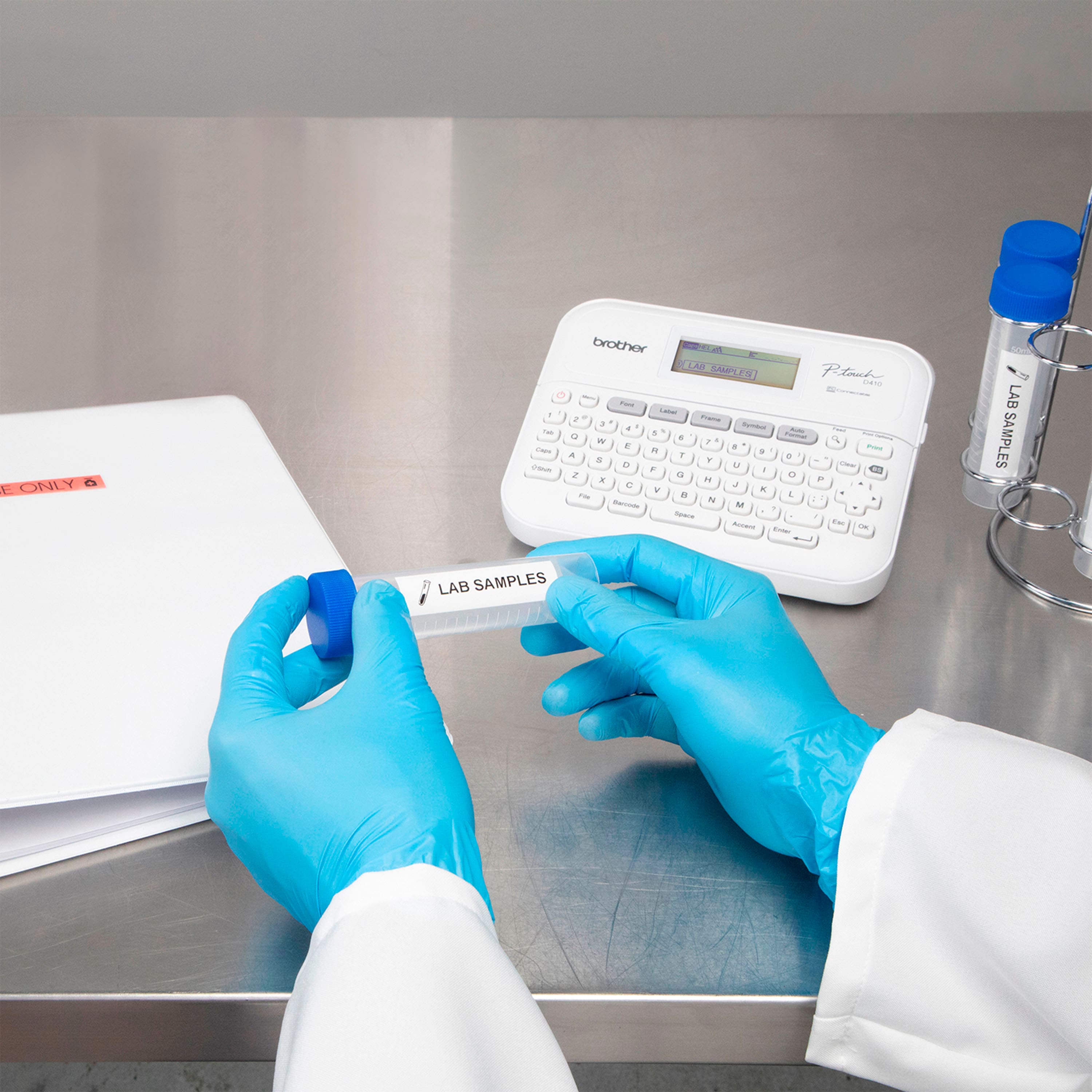 The text on the image reads "LAB SAMPLES."