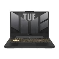 ASUS - TUF Gaming 15.6" FHD Gaming Laptop - Intel Core i7 12700H - 16GB Memory - 512GB SSD - Mecha Gray - Front_Zoom