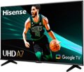 Angle. Hisense - 85" Class A7 Series LED 4K UHD Smart Google TV - Black.