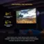 ONE SCREEN, TWO METHODS: FRONT PROJECTION VIEWING AND REAR PROJECTION VIEWING. SAVE SPACE WITH FRONT PROJECTION VIEWING OR PREVENT OBSTRUCTION WITH REAR PROJECTION VIEWING. CHOOSE THE SETUP THAT IS RIGHT FOR YOU.