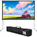 Front. Kodak - 120” Portable Dual Projector Screen w/ Stand & Carry Case, Front & Rear Projection for Indoor & Outdoor Movies - Gray.