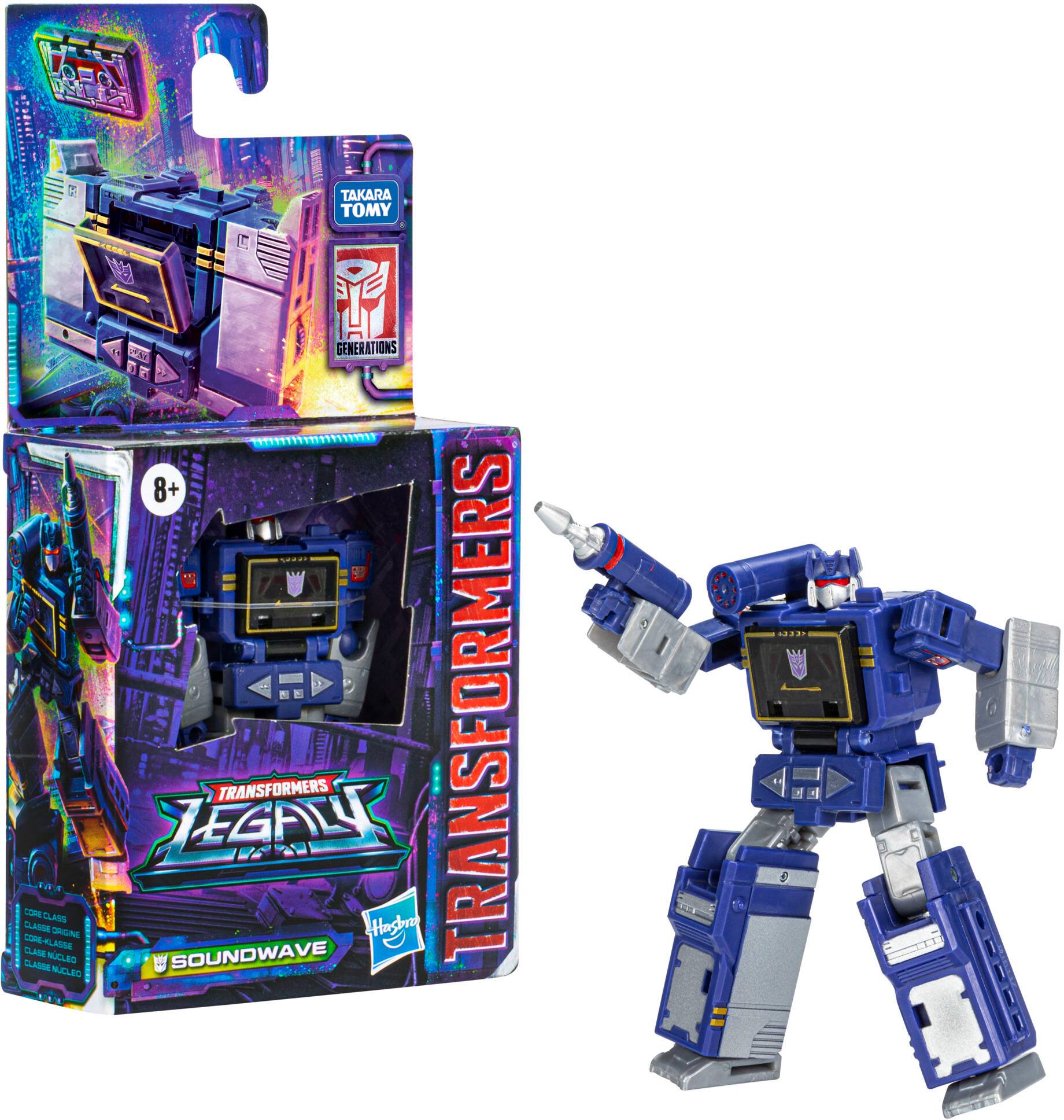 Front. Transformers - Generations Legacy Core Soundwave.