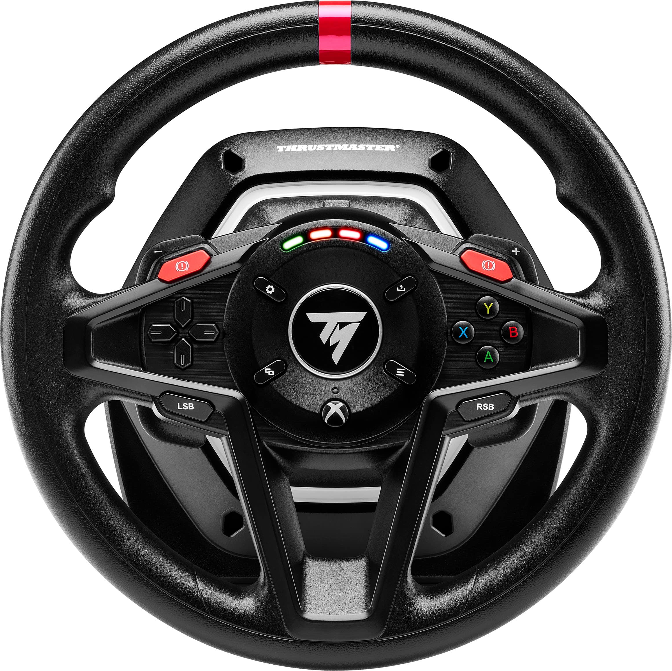 Thrustmaster - T128 Racing Wheel for Xbox One, Xbox X|S, and PC - Black - Front_Zoom