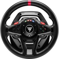 Thrustmaster - T128 Racing Wheel for Xbox One, Xbox X|S, and PC - Black - Front_Zoom