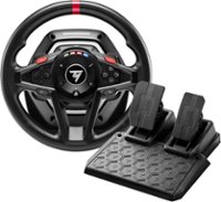 Thrustmaster - T128 Racing Wheel for PlayStation 4, 5 and PC - Black - Front_Zoom