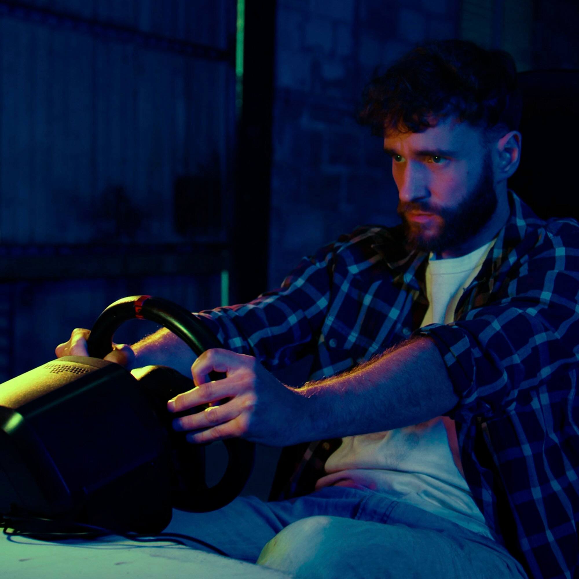 Alt View 13. Thrustmaster - T128 Racing Wheel for PlayStation 4, 5 and PC - Black.