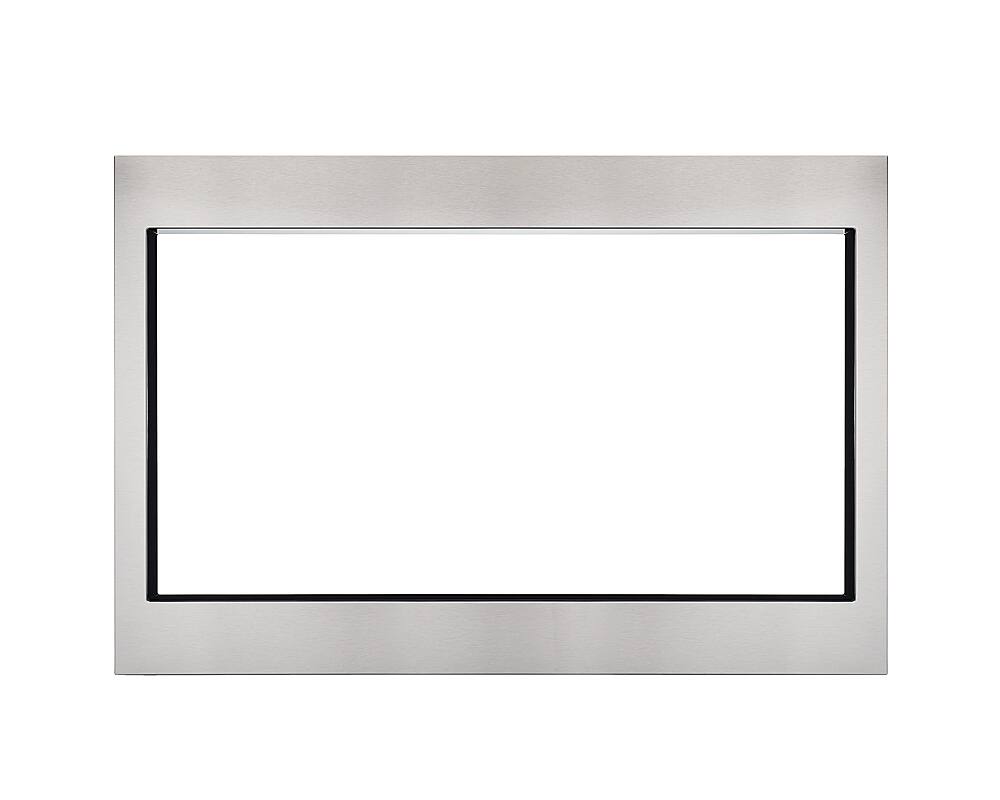 Front. Frigidaire - 27'' Microwave Trim Kit - Silver.
