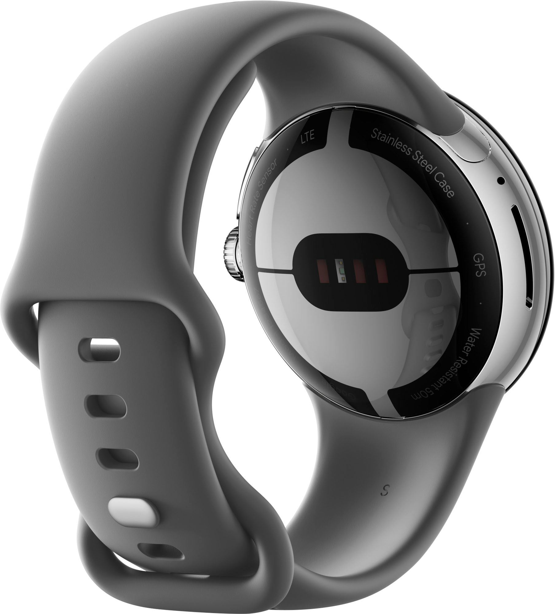 その他 その他 Google Pixel Watch Silver Stainless Steel Smartwatch 41mm with 