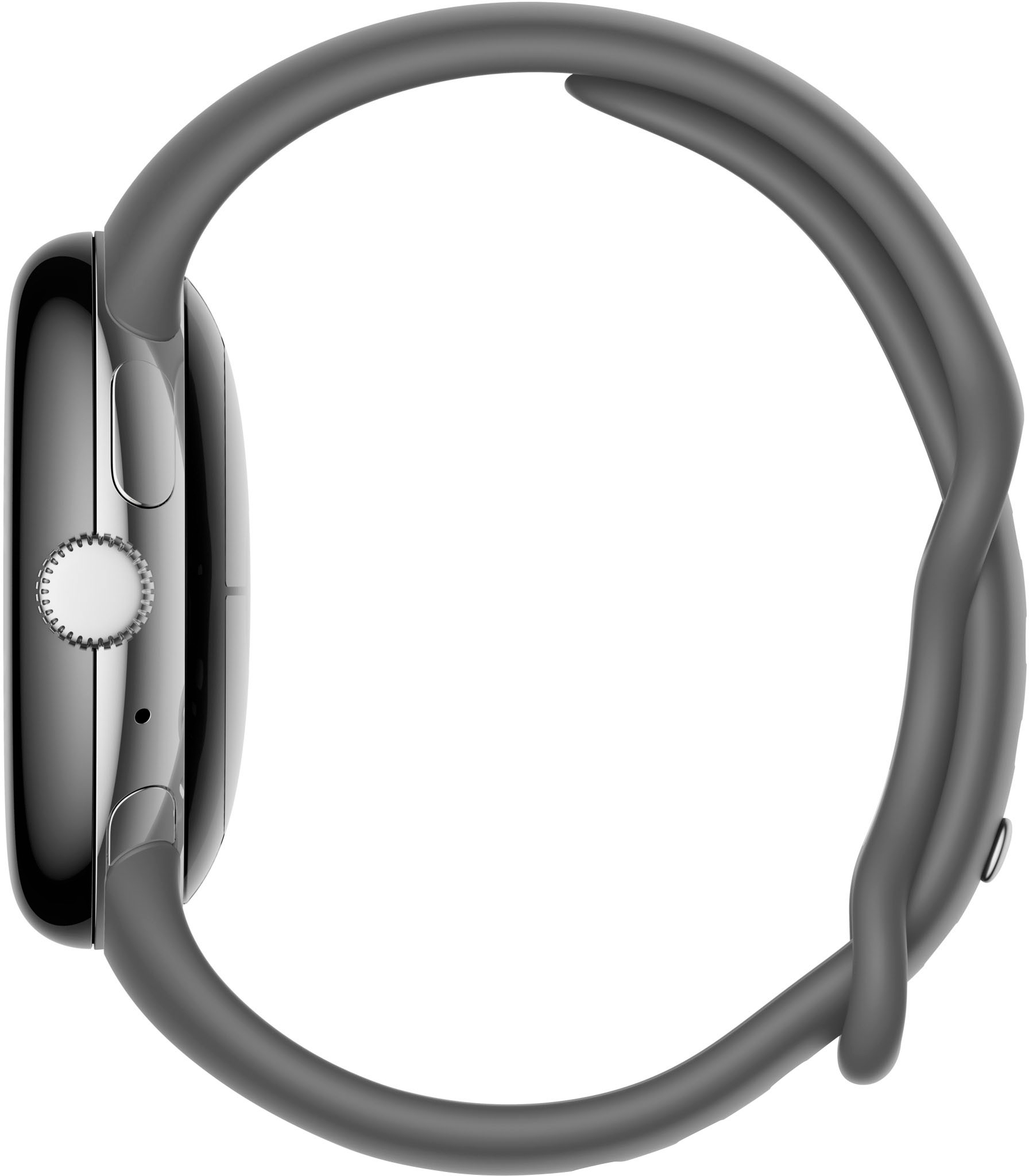 Wigento for Google Pixel Watch Steel Metal Design Replacement Bracelet Silver Smart Watch New