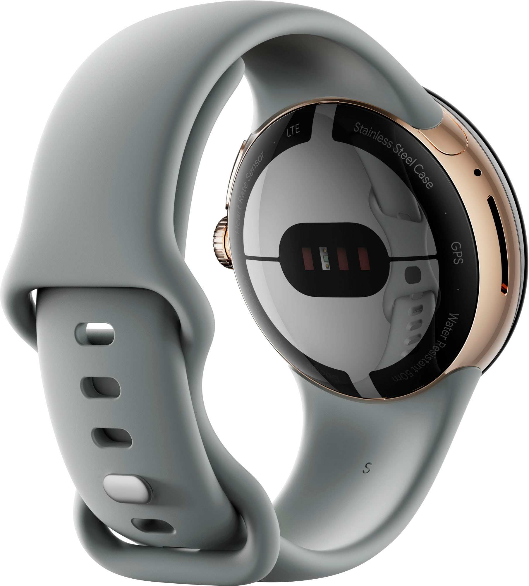 Best Buy: Google Pixel Watch Gold Stainless Steel Smartwatch 41mm 