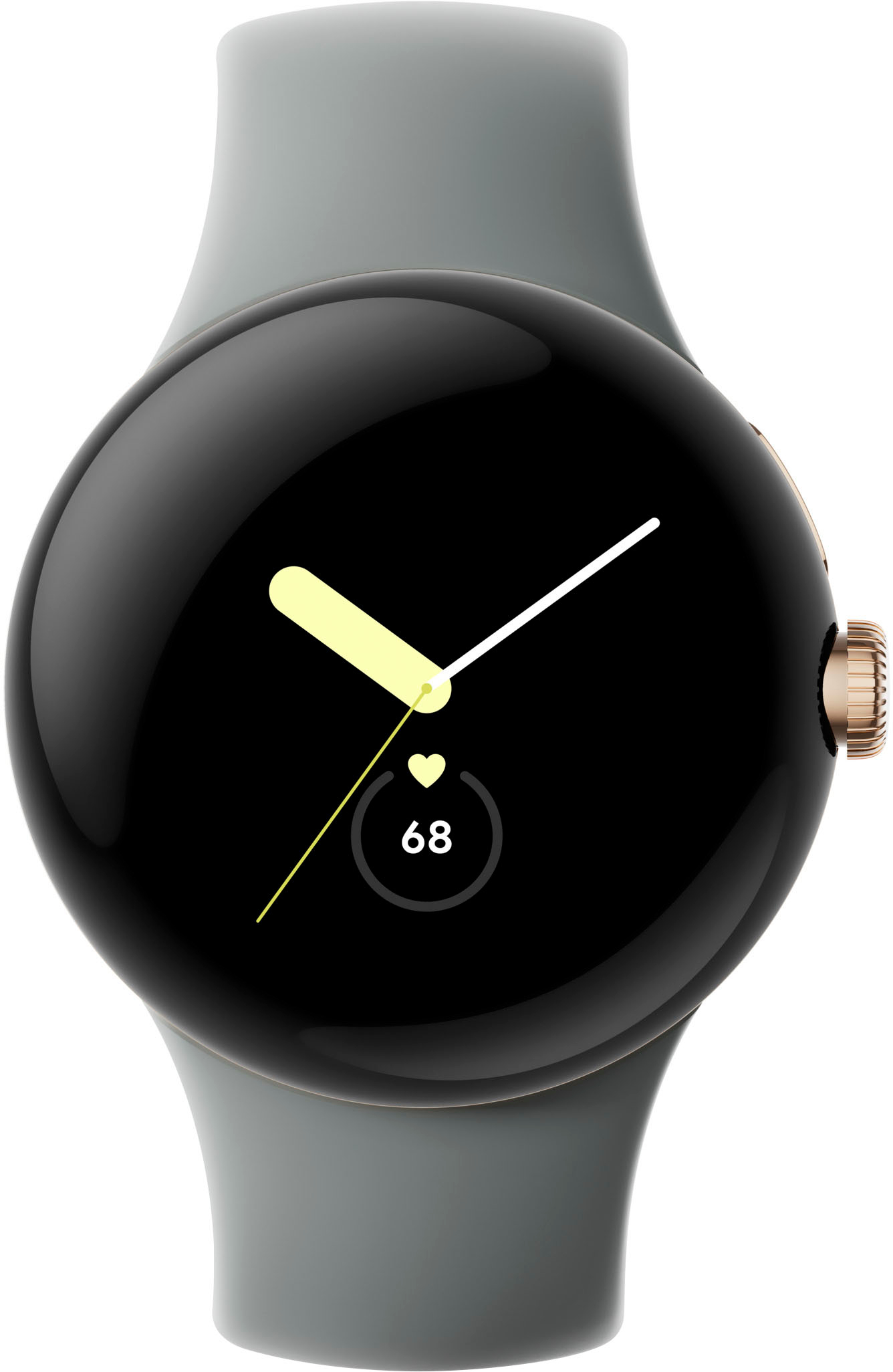 Google Pixel Watch Gold Stainless Steel Smartwatch 41mm with Hazel