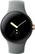 Angle. Google - Pixel Watch Gold Stainless Steel Smartwatch 41mm with Hazel Active Band Wifi/BT - Gold/Hazel.