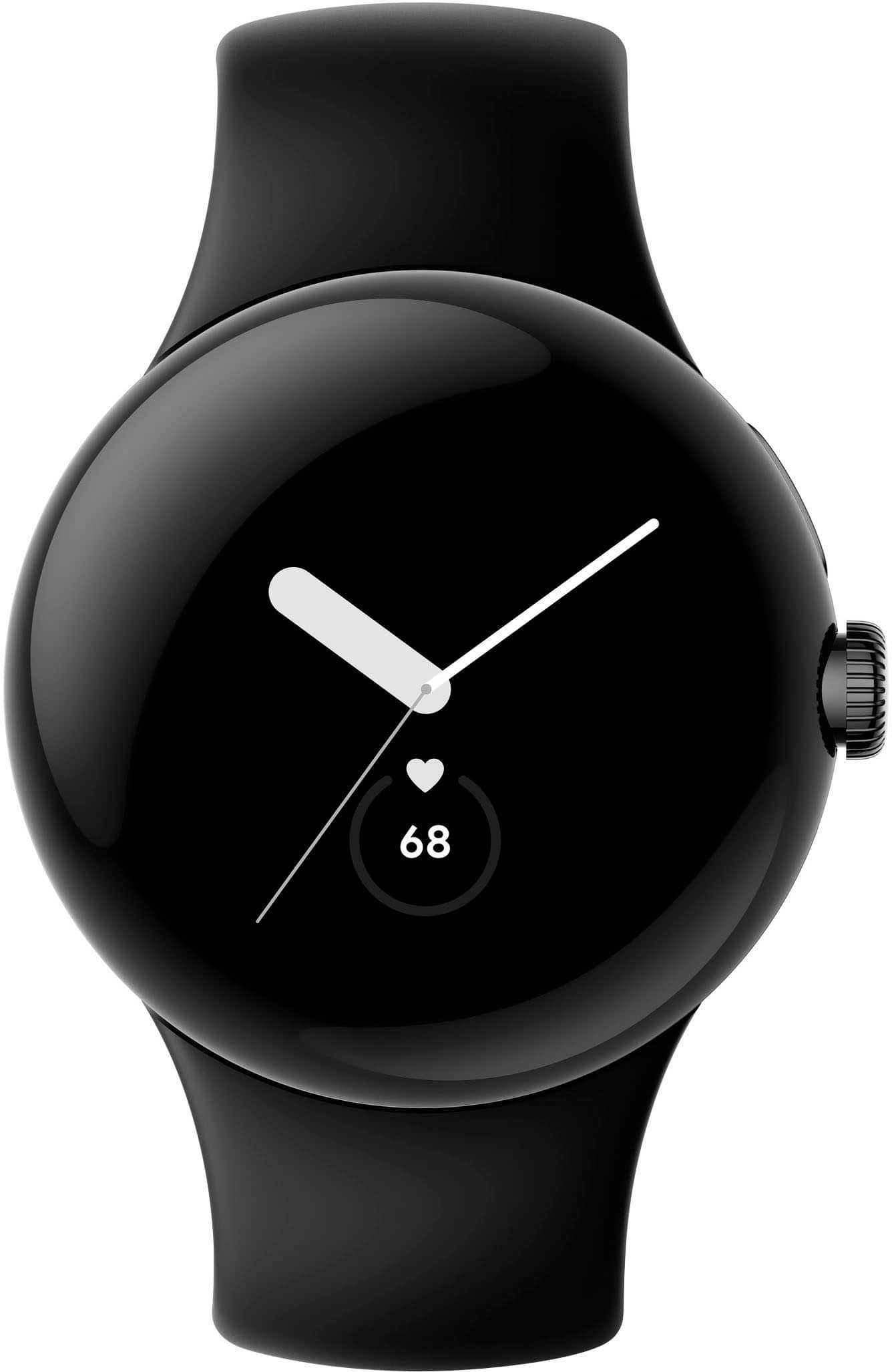 Google Pixel Watch Black Stainless Steel Smartwatch 41mm with Obsidian  Active Band Wifi/BT Black GA03119-US - Best Buy