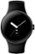 Angle Zoom. Google - Pixel Watch Smartwatch 41mm with Obsidian Active Band Wifi/BT - Black Stainless Steel.