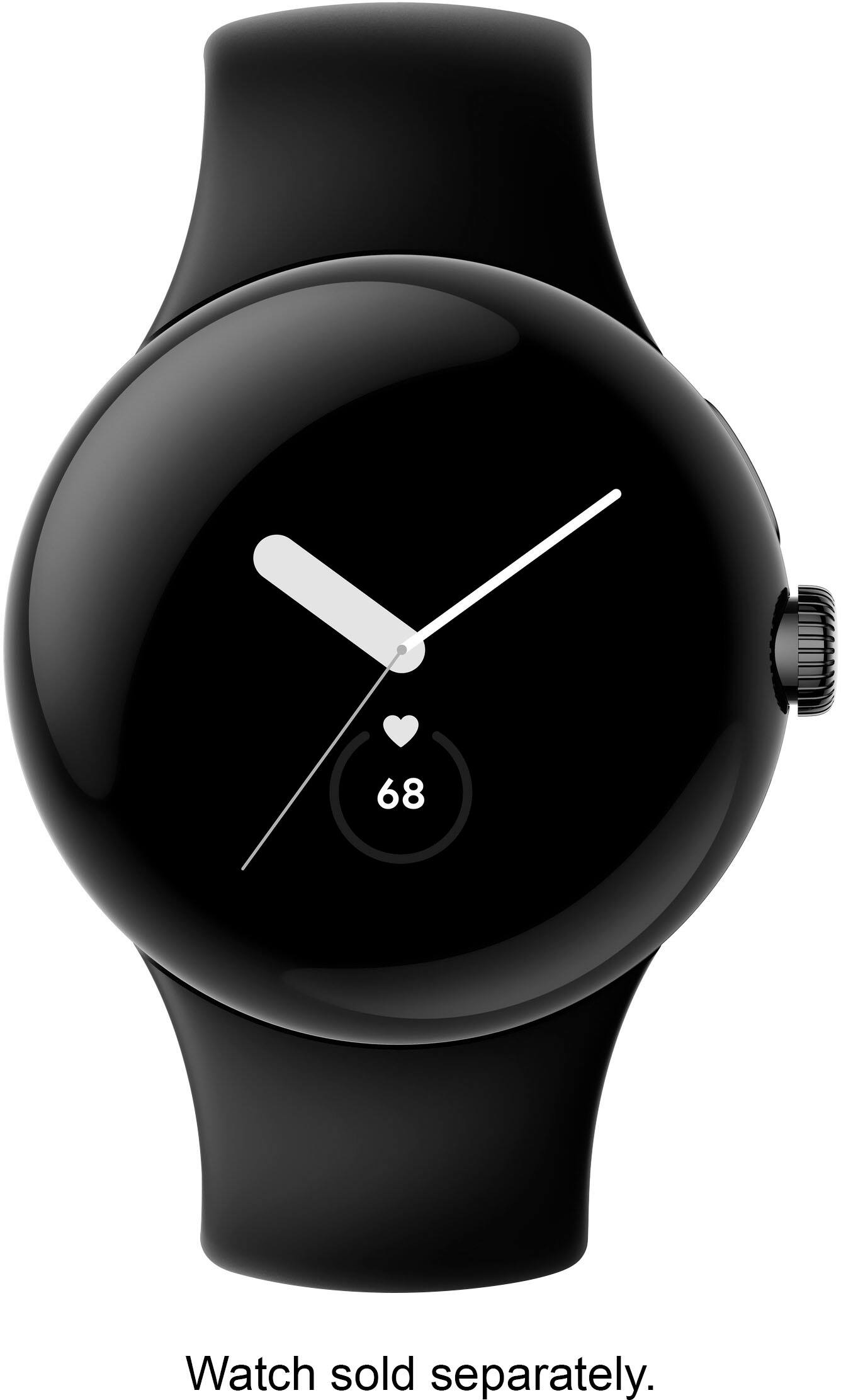 Alt View 12. Google - Active Band for Google Pixel Watch - Obsidian.