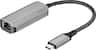 Insignia™ - USB-C to Ethernet Adapter - Black