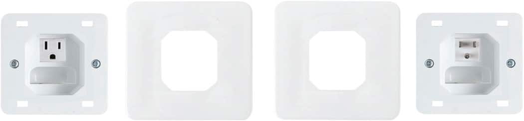 Alt View 11. Metra - Helios In-Wall Power Outlet Relocation Kit - Multi.