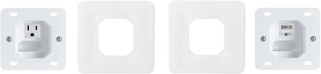 Alt View 11. Metra - Helios In-Wall Power Outlet Relocation Kit - Multi.