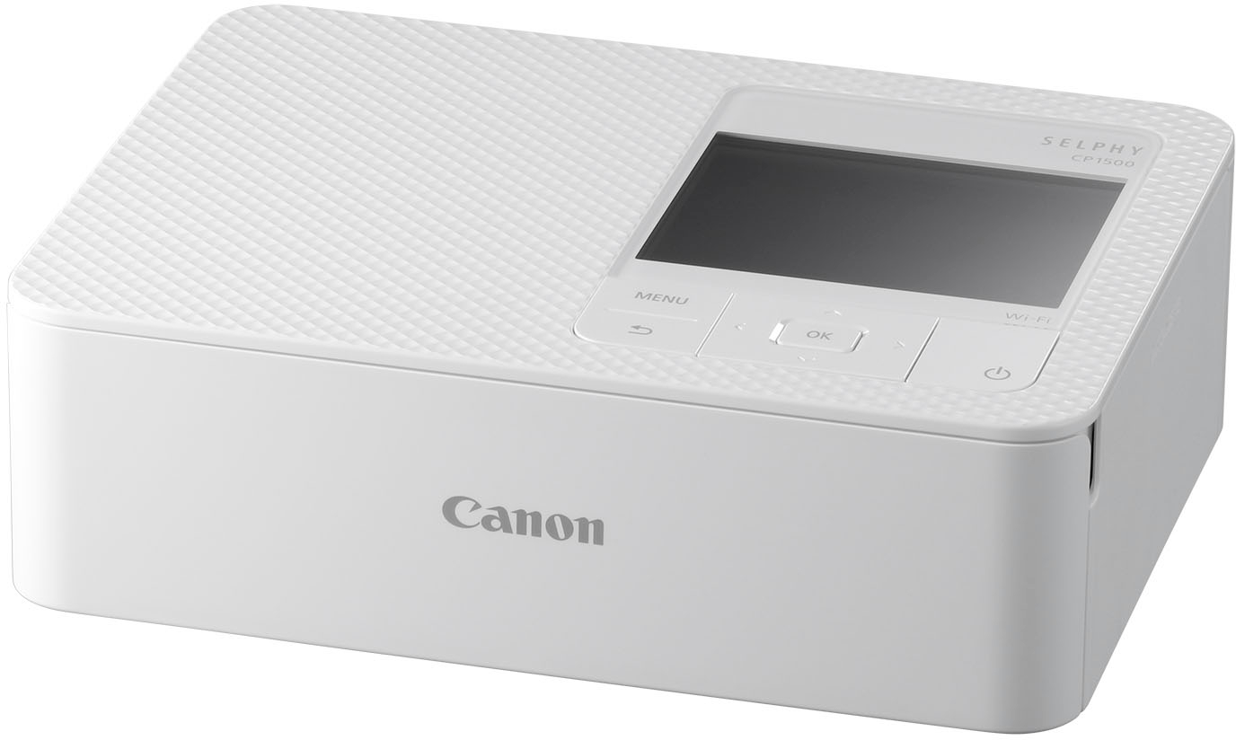 vochtigheid slaaf versterking Canon SELPHY CP1500 Wireless Compact Photo Printer White 5540C002 - Best Buy