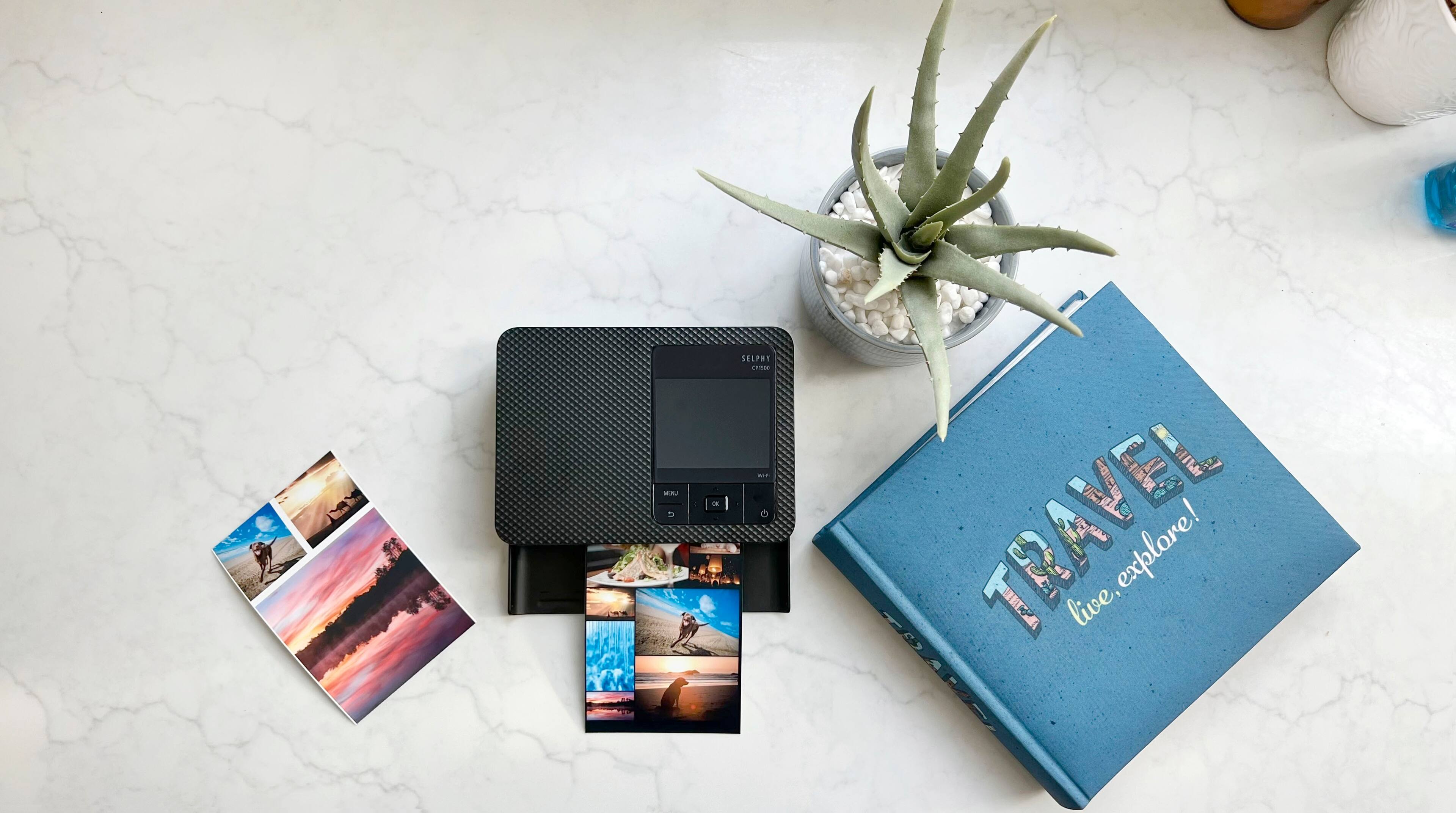 Alt View 14. Canon - SELPHY CP1500 Wireless Compact Photo Printer - White.