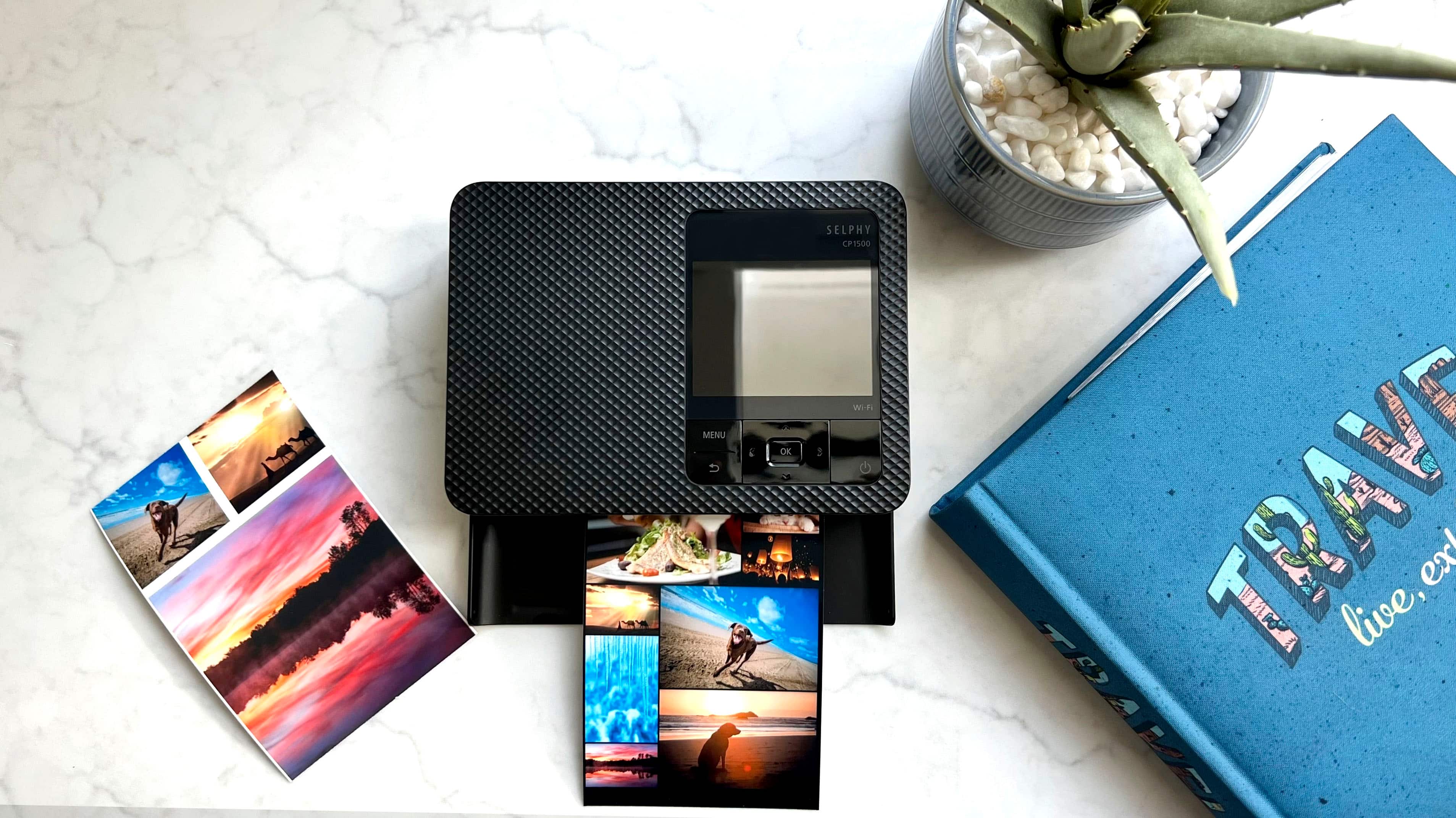 Alt View 15. Canon - SELPHY CP1500 Wireless Compact Photo Printer - White.