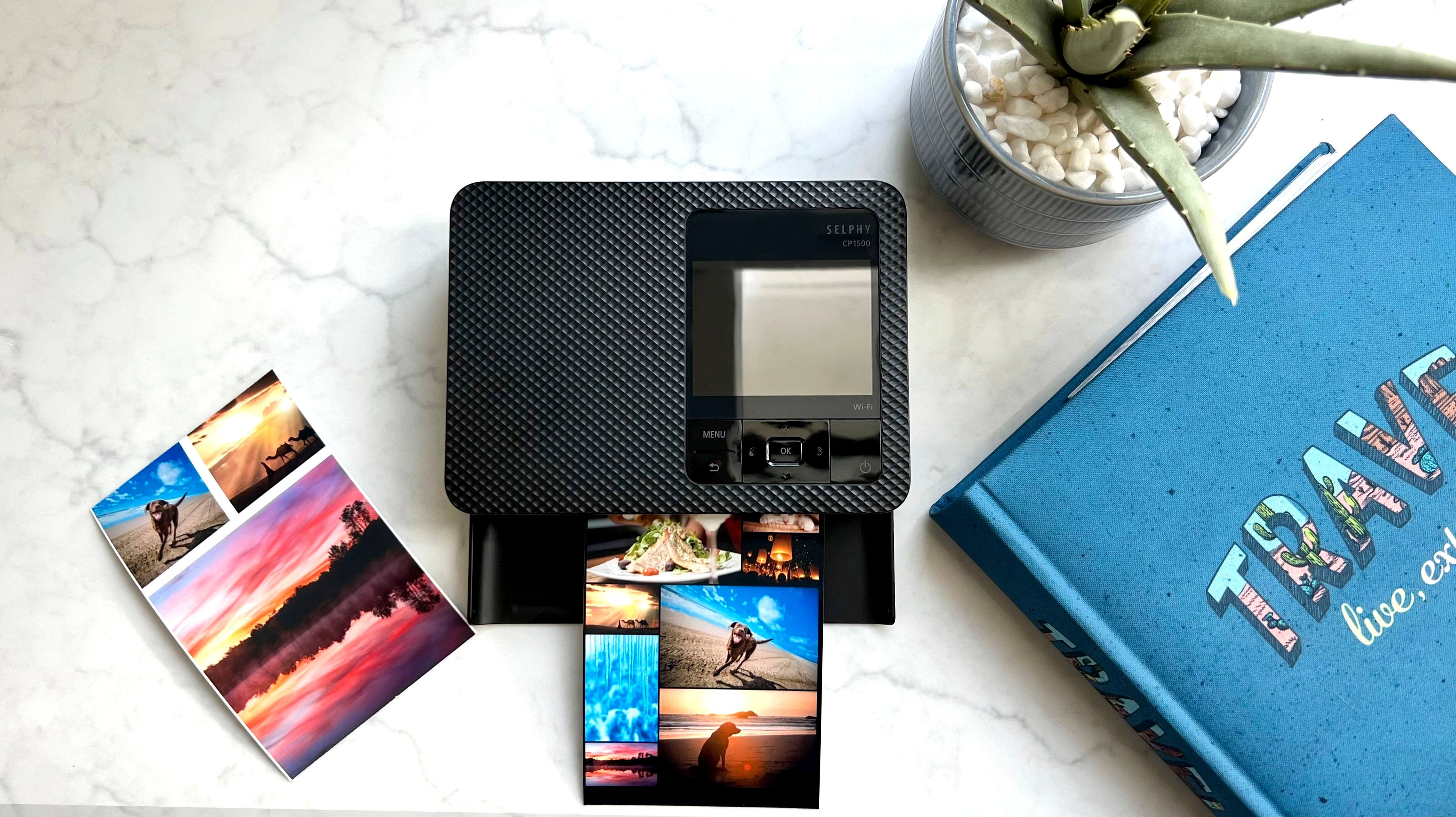 Alt View 15. Canon - SELPHY CP1500 Wireless Compact Photo Printer - White.