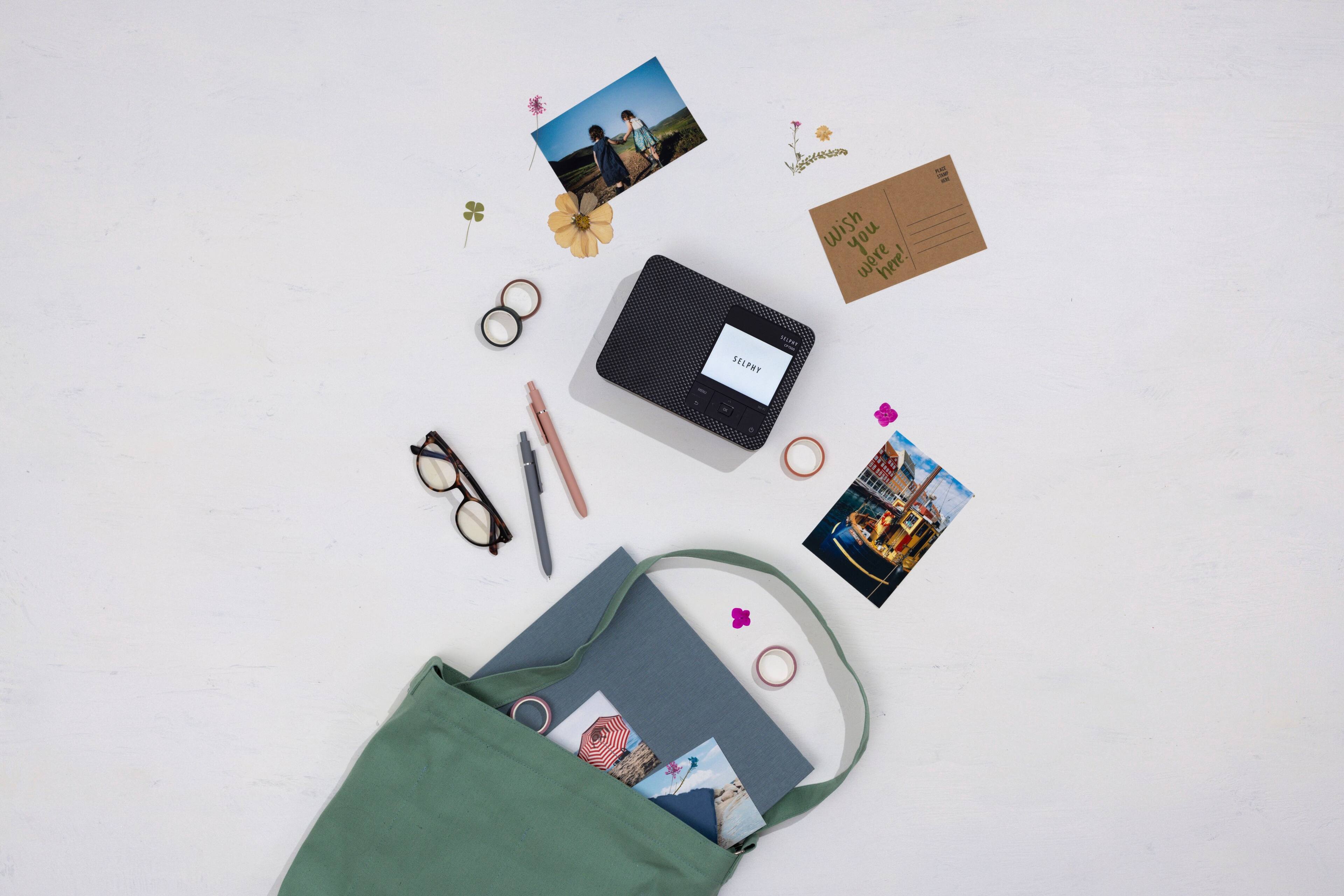 Alt View 21. Canon - SELPHY CP1500 Wireless Compact Photo Printer - White.