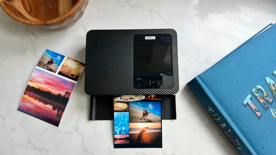 Alt View 18. Canon - SELPHY CP1500 Wireless Compact Photo Printer - Black.