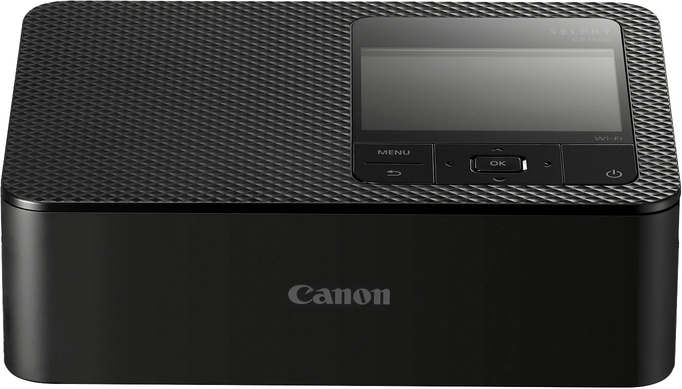 Canon SELPHY CP1500 Wireless Compact Photo Printer Black 5539C001 - Best Buy