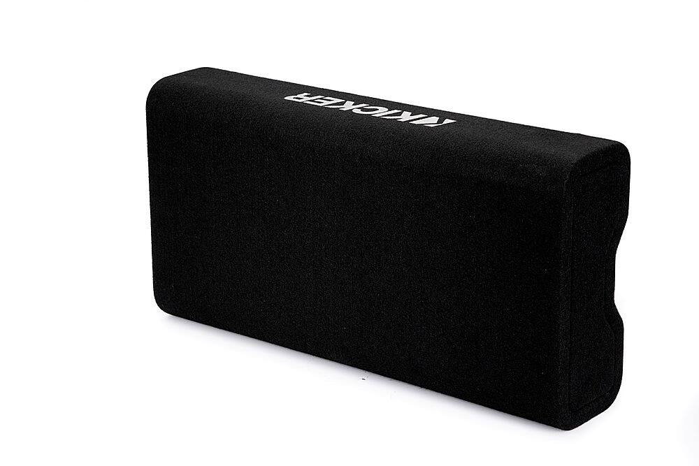 Alt View 11. KICKER - CompRT Down-Firing 8” Dual-Voice-Coil 2-Ohm Loaded Subwoofer Enclosure - Black.