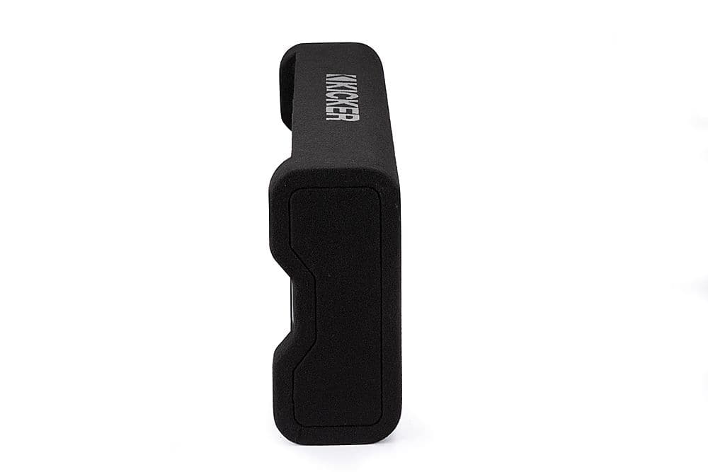 Alt View 18. KICKER - CompRT Down-Firing 8” Dual-Voice-Coil 2-Ohm Loaded Subwoofer Enclosure - Black.